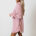 thumbnail image 3 of Vestido de lunares dulces para mujer, vestido de manga larga para mujer, vestido suelto para mujer, vestido de manga larga, diseño revolucionario, 3 of 6