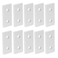thumbnail image 4 of Hole Joining Plate,10Pcs Joining Plate Aluminum Flat Joining Plate Reinforcement Plate Best in its Class, 4 of 14