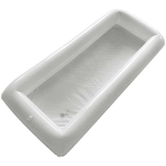 OWSOO Inflatable Ice Serving Buffet Bar with Drain Plug Salad Drinks Cooler Food Fruit Containers Tray BBQ Picnic Pool Party Supplies Inflatable Cooler