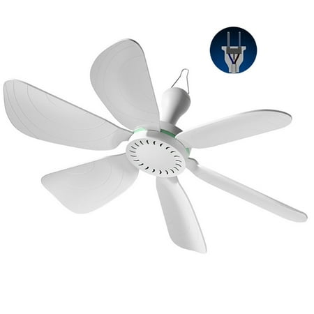 

YEUHTLL 6 Leaves 220V Silent Household Dormitory Bed Hanging Fan 8W Electric Ceiling Fan