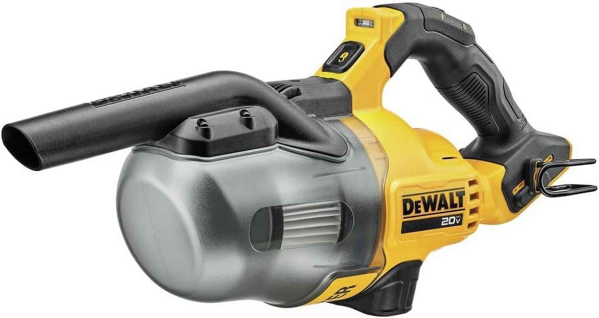 DEWALT 20V Vacuum Cordless Handheld Vacuum HEPA Battery Not Included DCV501HB Yellow Walmart