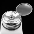 thumbnail image 3 of Tachiuwa Blanc Pompes en Acier Inoxydable Bouteilles Carrées (pack de 2), pour Essentiel 100ml, 3 of 8