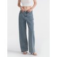 thumbnail image 5 of Michellecmm  Women Jeans, Low Waist Zipper Button Closure Bow Loose Trousers, 5 of 9