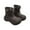 Black, variant on REDARER Girls Ankle Rain Boots - Lightweight Waterproof for Teen Outdoor, Comfortable All-Season Shoes with Thick Sole - Rain Boots Kids,Color:Black Size:16-17 Years