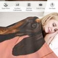 thumbnail image 3 of ARISTURING Love Dog Flannel Blanket for All Seasons, Anti-Pilling, Soft, and Durable 60x80in, 3 of 6