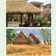thumbnail image 3 of Thatch Tile Palm Runner Roll Plastic PE Straw Roof Decorative Fire Retardant Anti-Aging for Outdoor Roof Bar Garden Patio Decor, 3 of 6