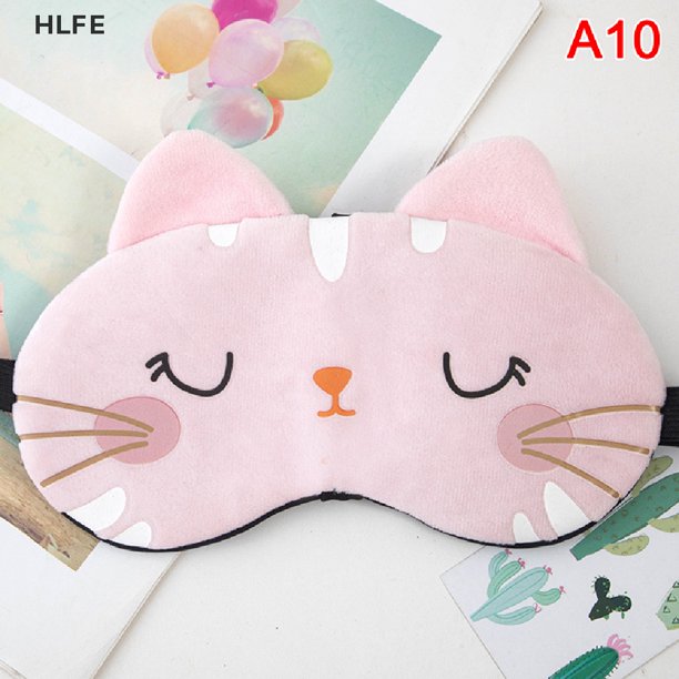 HL Sleeping Eye Cover Sleep Cute Night Dream Bandage Sort Pikachu Blindfo FE huangjie unisex