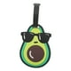 thumbnail image 1 of Etiquetas de equipaje de aguacate de 1 pieza Unique Bargains para viajar, goma blanda verde, 1 of 5