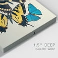 thumbnail image 3 of Collaged Butterflies II Premium Gallery Wrapped Canvas - Ready to Hang, 3 of 9