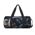 thumbnail image 2 of ZICANCN Galaxy Track Track Travel Duffle Bag, Sports Tote Gym Bag Weekenders Bags for Women Men, 2 of 8
