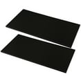 thumbnail image 1 of Raindrops 2 Pcs Tapis de Station de Café Comptoir Noir PVC Résistant à l'Usure pour Restaurants, 1 of 8