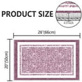 thumbnail image 2 of TECHVIDA Bathroom Rugs,Non-Slip Ultra Soft Bath Mat,Soft Absorbent Bathroom Rug,Machine Washable,(18"x26", Pink), 2 of 9