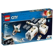 LEGO City Space Lunar Space Station 60227 Building Set with Toy Shuttle