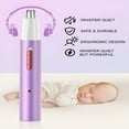 thumbnail image 6 of FACEGA Nose Hair Trimmer for Women,4-in-1 Painless Multifunctional Hair Device,Purple, 6 of 7