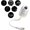 6 Projection Films, variant on Galaxy Projector Light, 2-in-1 Galaxy Projector Night Light, Galaxy Ceiling Projector, Stellar Projector, USB Portable Galaxy Star Projector Night Light for Car and Bedroom