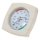 thumbnail image 1 of Termómetro e higrómetro de madera para sauna, 2 en 1, medidor preciso de humedad y temperatura interior para accesorios de sauna, 1 of 8