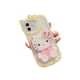 thumbnail image 2 of Nuevo estilo hello lindo gatito 3D gato espejo de maquillaje móvil TPU + PC funda de teléfono para iphone 15 14 13 12 11 pro max con soporte, 2 of 4