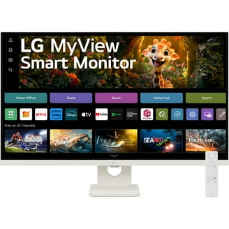 LG 42.5 inch WIDE 4K HDR IPS Smart Monitor 43SQ700S with Built-in