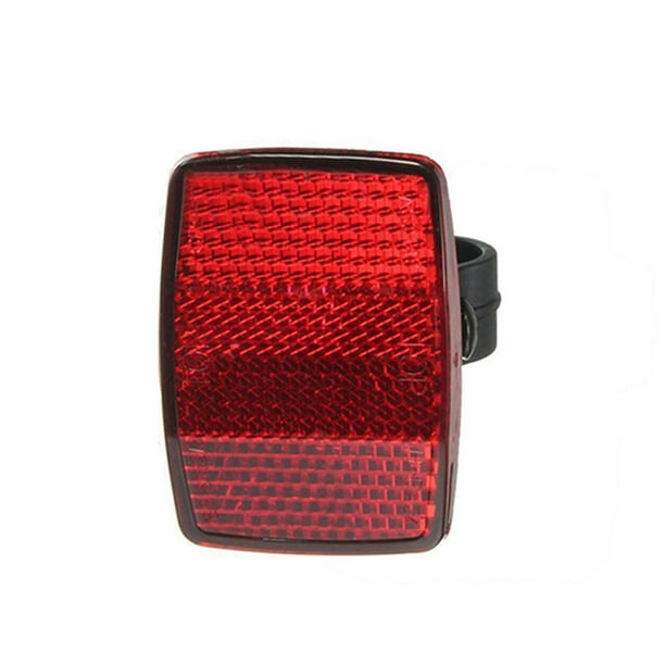 Handlebar Mount Safe Reflector Bicycle Bike Front Rear Warning Red