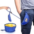 thumbnail image 3 of Bowl Water Food Fold Up Portable Travel Impermeable 1100ML 4 Color Yuyangstore Cuenco para mascotas plegable, 3 of 8