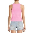 thumbnail image 3 of Barbie Juniors’ Heart Graphic Tank Top, 3 of 5