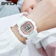 thumbnail image 3 of Sanda White Fashion Women's Watches Waterproof Led Digital Watch For Female Clock Ladies Sport Wristwatch Relogio Feminino 293 - Digital Wristwatches, 3 of 6