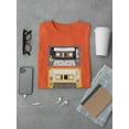 thumbnail image 3 of Retro Cassettes Art T-Shirt Men -Smartprints Designs, Male Medium, 3 of 4