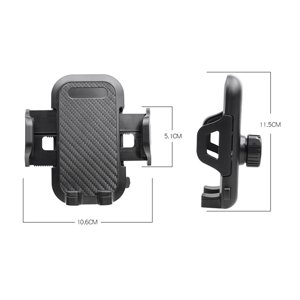 Support de téléphone cellulaire pour voiture, Montage de téléphone de voiture Gravity Air Cradeau de support de voiture d'évent compatible