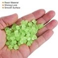 thumbnail image 5 of Uxcell 300 Pack Glow Rocks 8-10mm Glow Pebbles Decoration in the Dark Luminous Stones Decor DIY Decorative Dark Green, 5 of 7