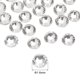 thumbnail image 2 of Uxcell Strass Hotfix de cristal plano para manualidades, ropa, decoración DIY, blanco, 1.6mm, 2 of 5