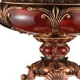 thumbnail image 4 of 10" Brown And Gold Polyresin Decorative Bowl, 4 of 7