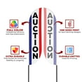 thumbnail image 4 of Auction Sign feather flag Pole kit for Outdoor by Mavis Printing | 15 FEET Long Polyester Outdoor Banner Flag for Easy Hang | HD Print Swooper Flags to Advertise Real Estate Business, 4 of 6