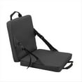 thumbnail image 1 of Silla Plegable Portátil con Respaldo, Cómodo Asiento de Estadio para Acampar Al Aire Libre en la Playa., 1 of 5