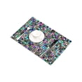 thumbnail image 4 of MKHERT Abstract Mosaic Ceramic Seamless Texture Placemats Table Mats for Dining Room Kitchen Table Decoration 12x18 inch,Set of 4, 4 of 4