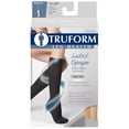 thumbnail image 3 of Truform Bas Mi-Mollet, Bout Ouvert : 15 - 20 mmHg, Beige, Grand, 3 of 7