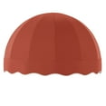 thumbnail image 3 of Awntech 4.38 Ft Bostonian Dome-Shaped Fixed Awning Canopy (52.5in x 32.25in x 26.25in), Terracotta, 3 of 4