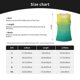 thumbnail image 5 of Balery Teal To Yellow Gradient Camiseta sin mangas estampada ligera para mujer, tops de entrenamiento sin mangas, camisetas de yoga transpirables de secado rápido.-XX-Large, 5 of 7