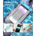 thumbnail image 6 of MoKo Waterproof Phone Pouch Floating Compatible with iPhone/Samsung/Galaxy, up to 7", 2 Pack, 6 of 7