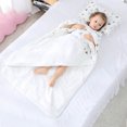 thumbnail image 4 of Saco de dormir para bebé, cómodo saco de dormir infantil de algodón puro de 90x120cm, 4 of 4