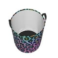 thumbnail image 3 of Bingfone Rainbow Animal Skin Waterproof Foldable Laundry Hamper Bucket With Handles For Storage Bin,Clothes Hamper (Medium ), 3 of 8