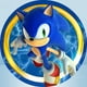 thumbnail image 3 of Fondo redondo de Sonic para decoración de fiesta de cumpleaños de niños, fondo de fotografía azul, cubierta cilíndrica para baby shower, accesorio de vinilo de poliéster, 3 of 4