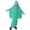 Light Green, variant on Musli𝗆 Clothes Girls Kids Abaya Long Sleeve Dress Cotton Full Cover Hijab 𝖨slamic Prayer 2pc Set Prayer Gown Modest Clothing Childrens Wear