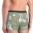 thumbnail image 3 of Goofa Cute Farm Birds Printed Men's Boxer Briefs Underwear, Moisture-Wicking Underwear, Trunk,Soft and Breathable Cotton Underwear-XX-Large, 3 of 9