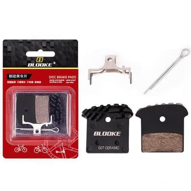 2 Pastillas De Freno De Disipación De Calor Para Bicicleta MTB Para Shimano M9000 M8000 R517 G07 De Cerámica SM SunniMix Pastillas de freno de bicicleta