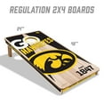 thumbnail image 6 of YouTheFan NCAA Iowa Hawkeyes 2' x 4' Cornhole Game, 6 of 6