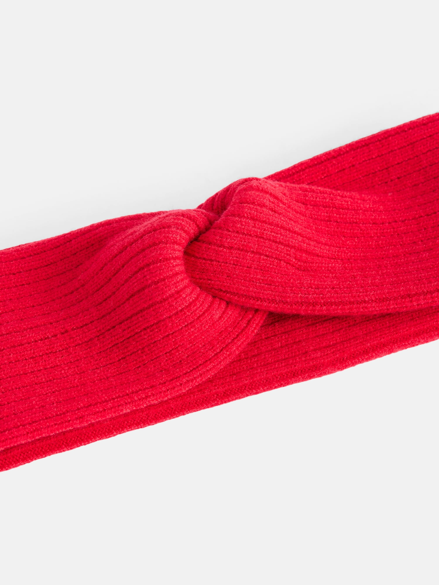 Scenario Women's Knit Twist Headwrap, Brilliant Red
