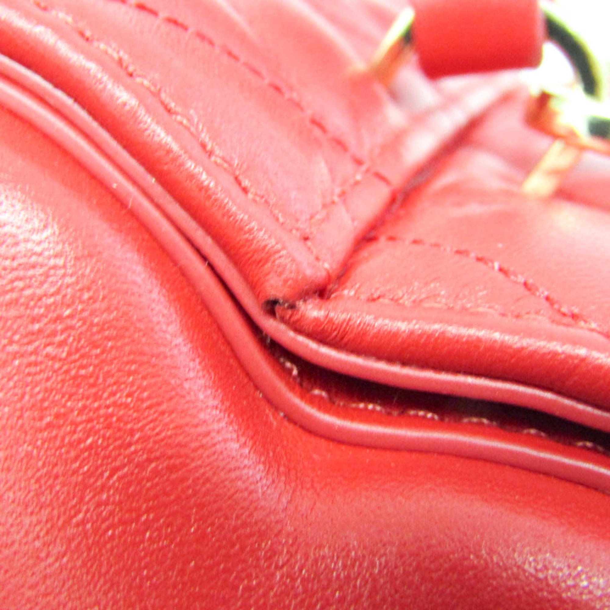 Pre-Owned Kate Spade Heart To Heart 3D Heart Barrel KK175 Women's Leather Shoulder... (Good)
