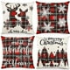 thumbnail image 1 of Herramienta para hornear galletas de fondant tridimensional con temática navideña con juego de sellos de émbolo, pan de jengibre para niño/niña, muñeco de nieve, Papá Noel, árbol de Navidad, reno,, 1 of 5