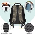 thumbnail image 5 of Bulopur Rustic Outdoor Kid School Bag Water Resistant Lightweight Kids Book Bag for Girls Boys Gift for Back to School, 5 of 8