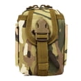 thumbnail image 2 of Bolso impermeable Advancent de múltiples bolsillos camuflaje verde, 2 of 6